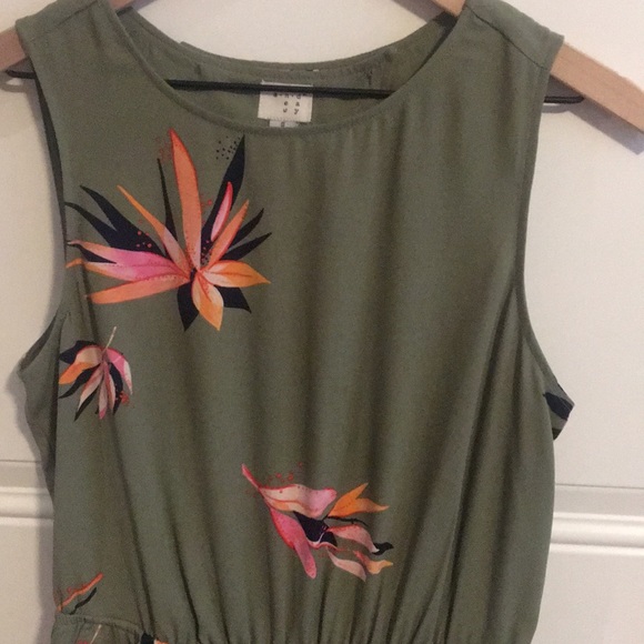 A New Day Moss Green Small Romper - Picture 2 of 9